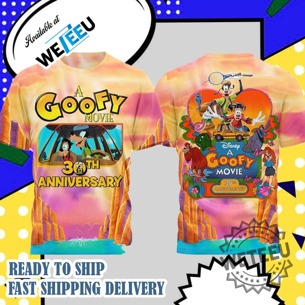 A Goofy Movie 30Th Anniversary 2025 Premium All Over Print Shirt