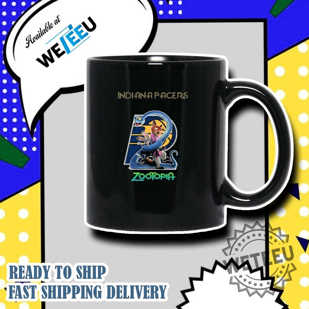 Indiana Pacers Zootopia 2 Shirt 7 Indiana Pacers Zootopia 2 shirt