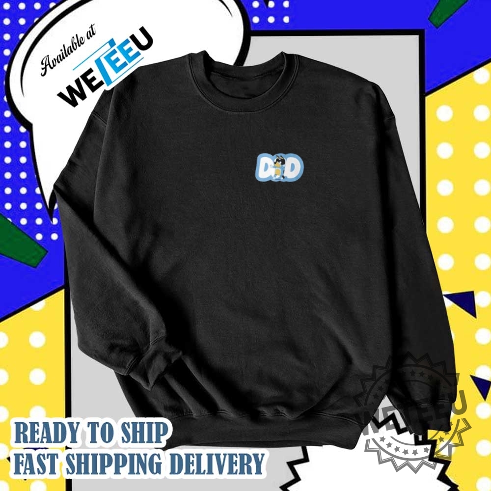Bluey Bandit Dad Tshirt 6 Bluey Bandit Dad T-Shirt