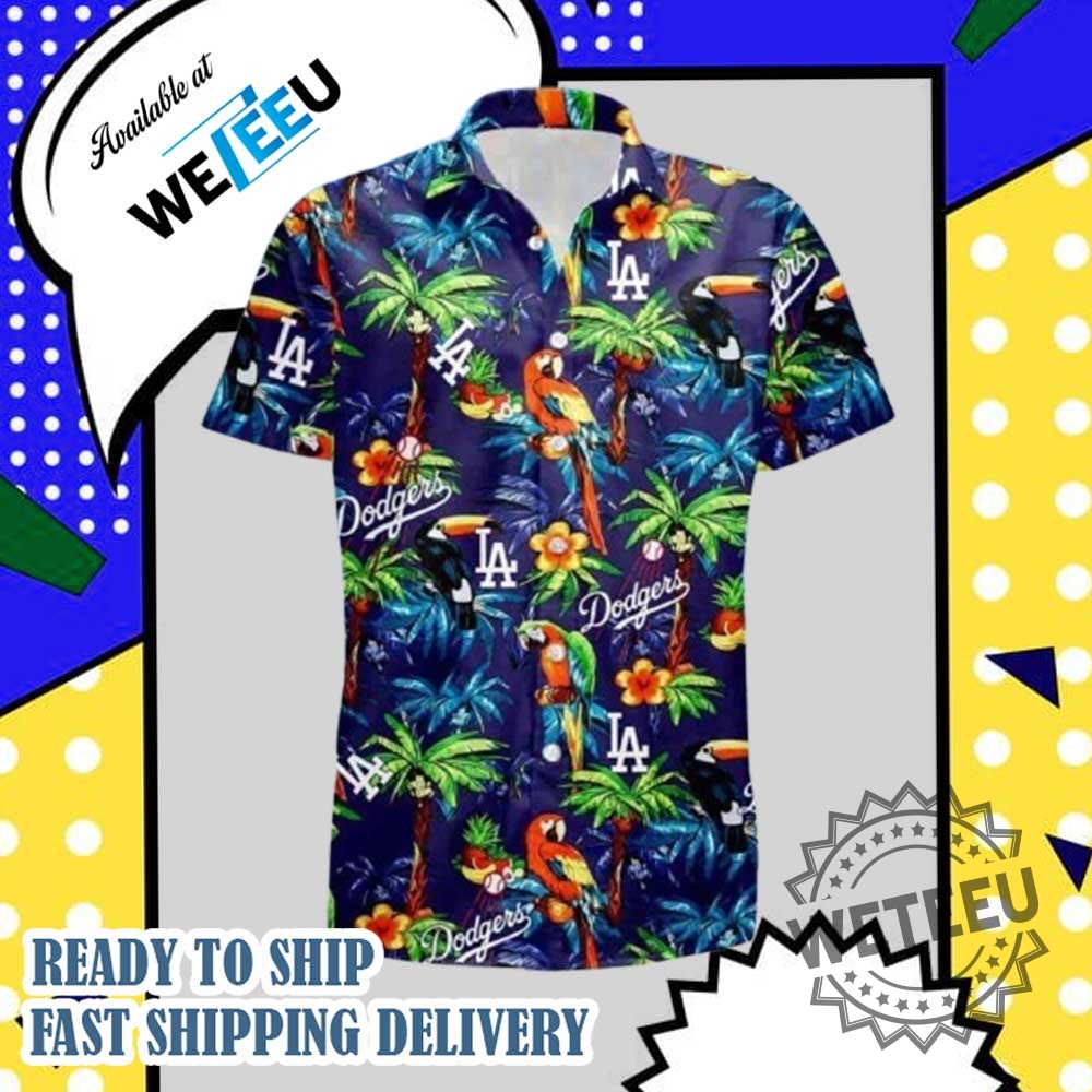 Mlb Los Angeles Dodgers Hawaiian Shirt