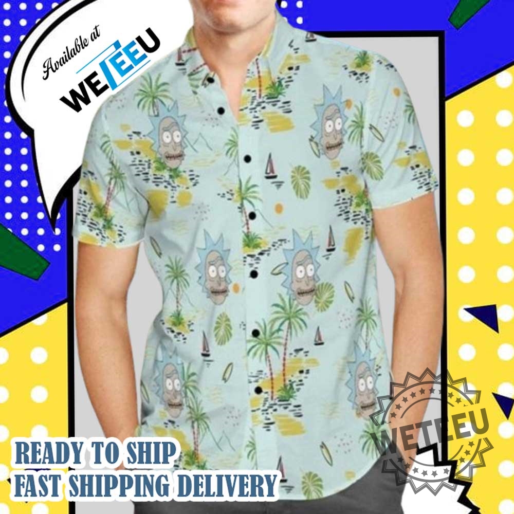 Rick And Morty Hawaiian Shirt