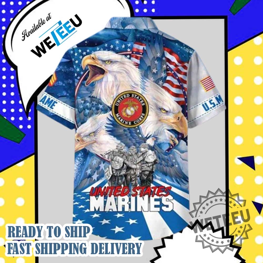 Eagles Hawaiian Shirt United State Gifts For Veterans Day 5 Eagles Hawaiian Shirt United State Gifts For Veterans Day