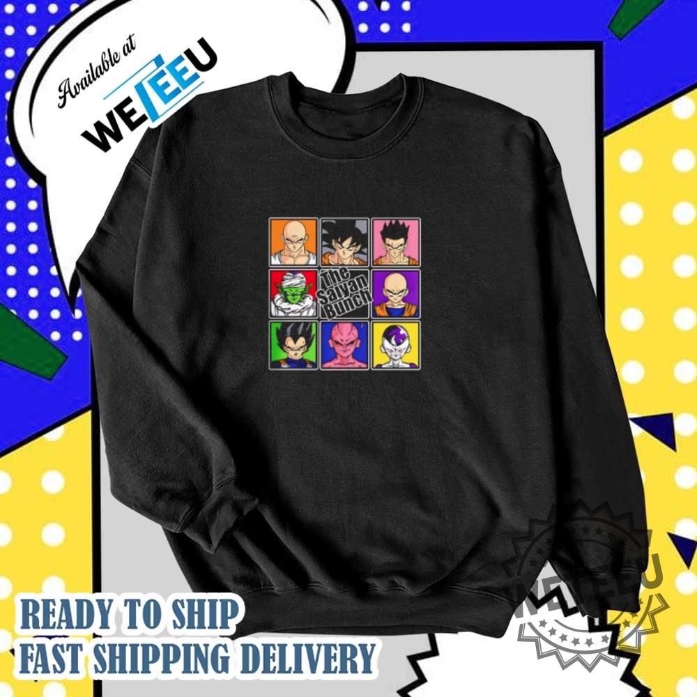 Dragon Ball The Saiyans Bunch Shirt 6 Dragon Ball The Saiyans Bunch shirt