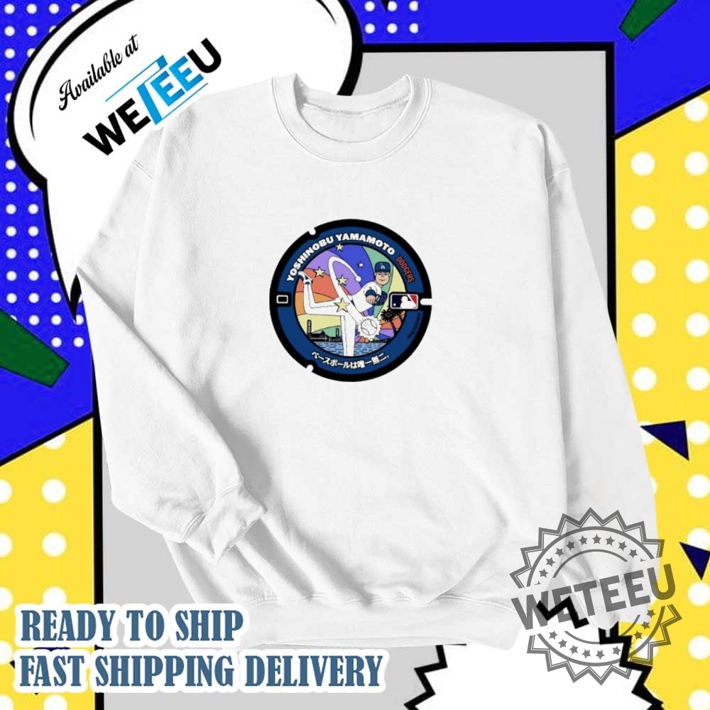 Yoshinobu Yamamoto Los Angeles Dodgers 2025 Mlb Japanese Anime Shirt 6 Yoshinobu Yamamoto Los Angeles Dodgers 2025 MLB Japanese anime shirt