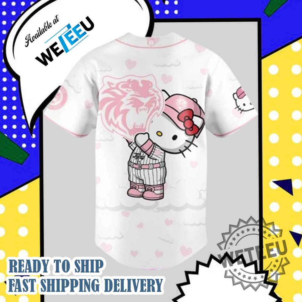 Tigres De Quintana Hello Kitty Night Plush 2025 Baseball Jersey 5 Tigres de Quintana Hello Kitty Night Plush 2025 Baseball Jersey