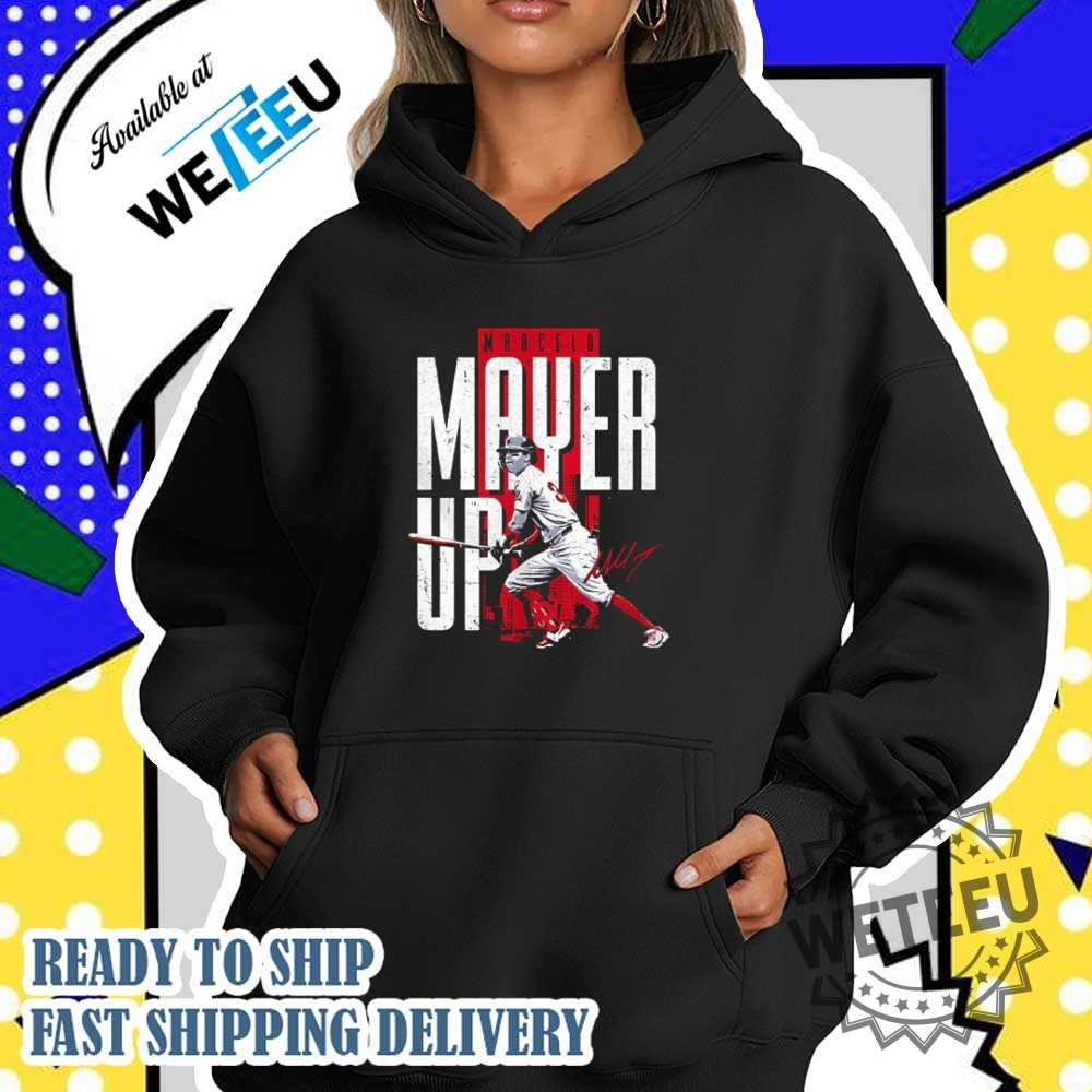 Marcelo Mayer Boston Red Sox Mlb Baseball Mayer Up Shirt 5 Marcelo Mayer Boston Red Sox MLB baseball Mayer up shirt