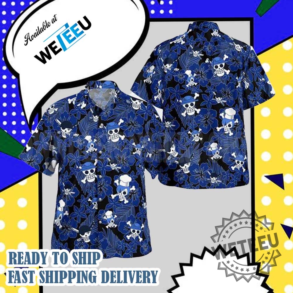 One Piece Anime Unisex Hawaiian Shirt