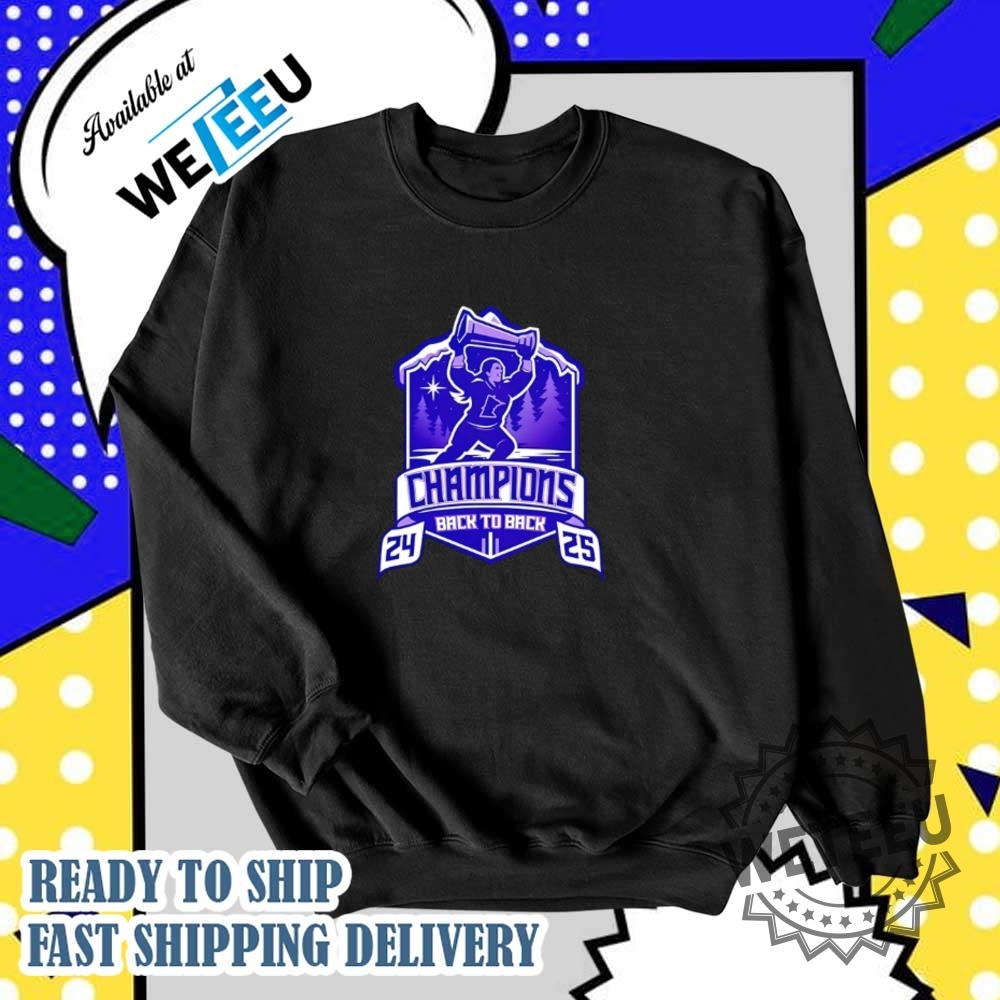 Minnesota Champions Back To Back 2025 Logo Shirt 6 Minnesota Champions back to back 2025 logo shirt