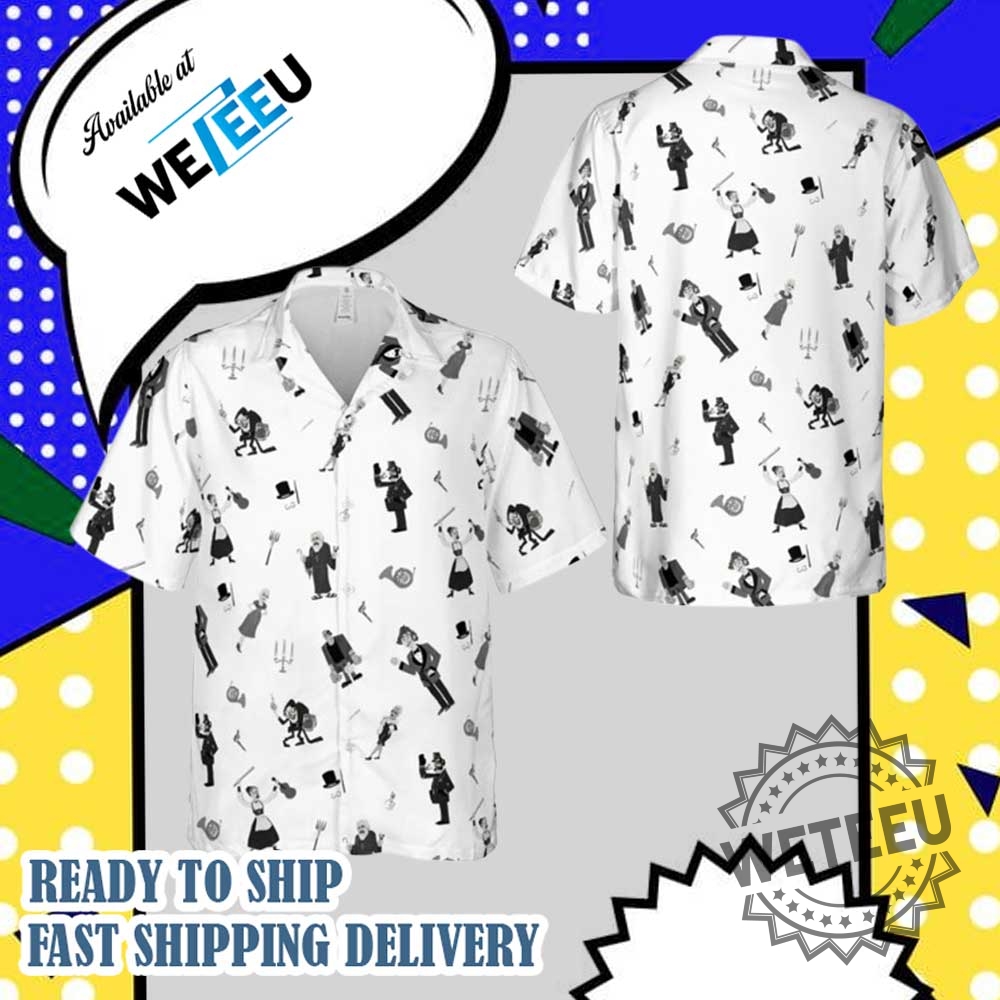 Young Frankenstein Characters Hawaiian Shirt