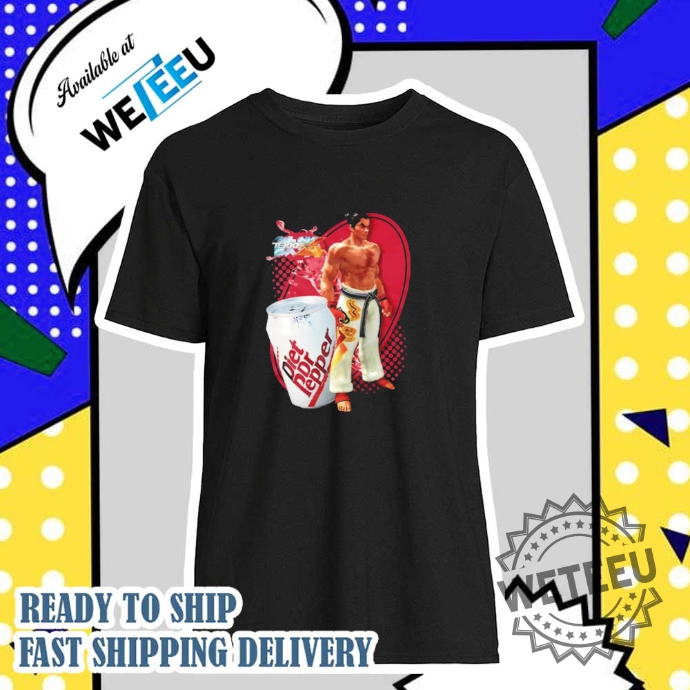 Tekken 4 Diet Dr Pepper Shirt