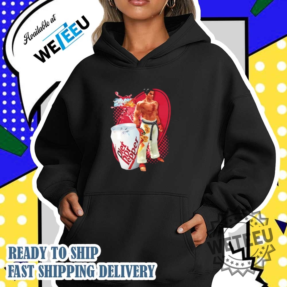 Tekken 4 Diet Dr Pepper Shirt 5 Tekken 4 Diet Dr Pepper shirt