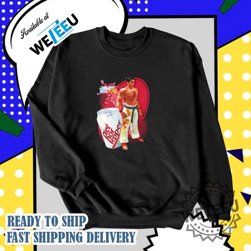 Tekken 4 Diet Dr Pepper Shirt 6 Tekken 4 Diet Dr Pepper shirt