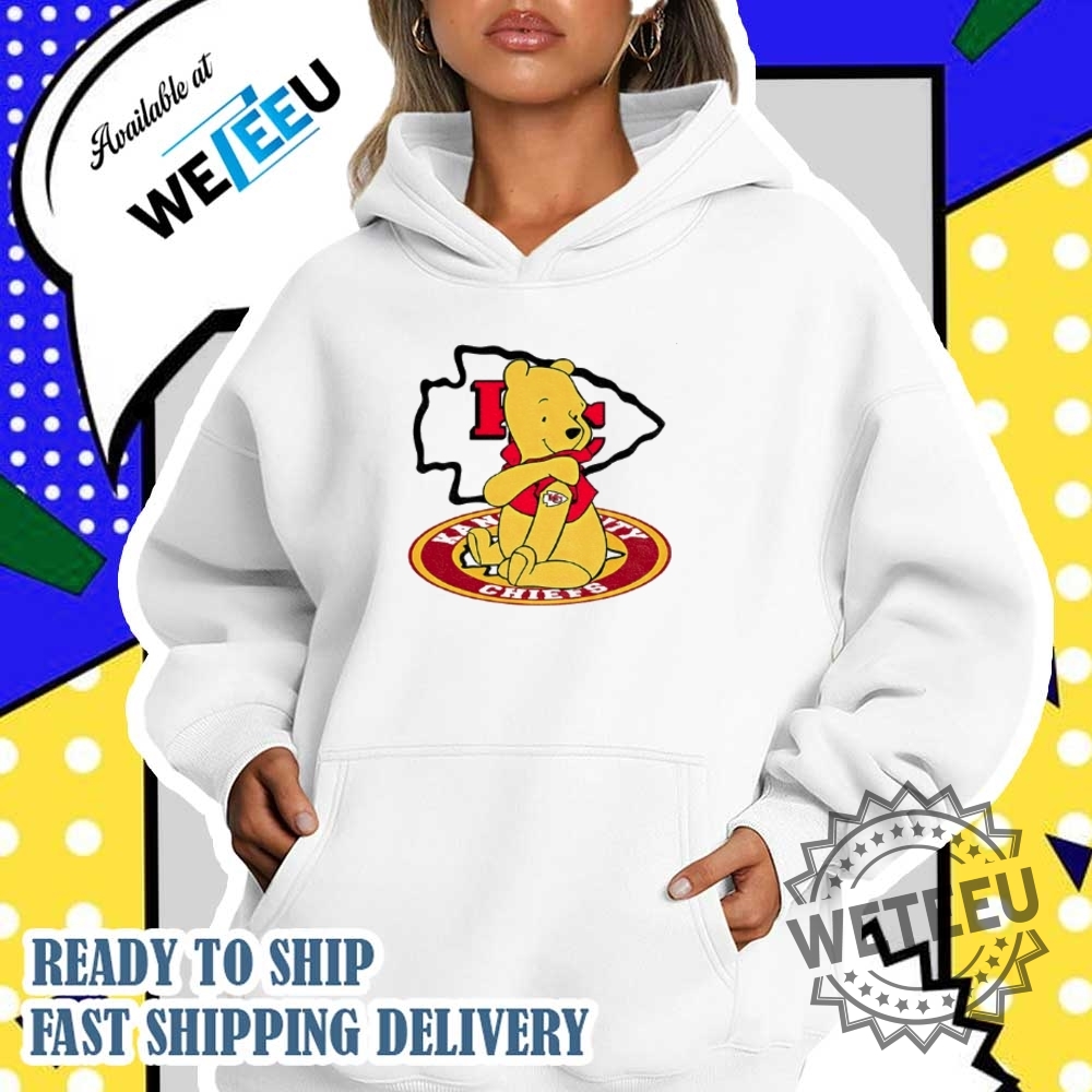 Pooh Tattoo Kansas City Chiefs Football Logo Shirt 5 Pooh tattoo Kansas City Chiefs football logo shirt