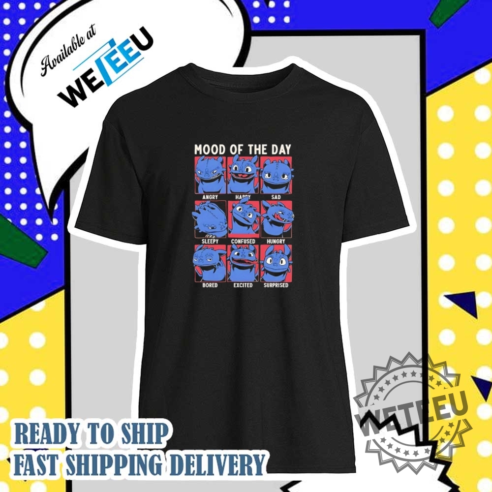 Viking Dragon Mood Of The Day Shirt