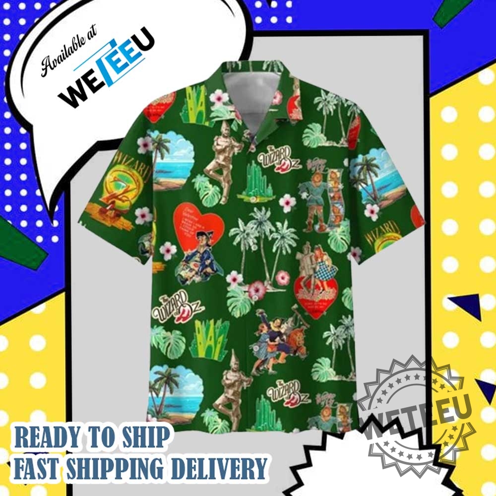 The Wizard Of Oz Tropical Hawaiian Shirt 5 The Wizard of Oz Tropical Hawaiian Shirt