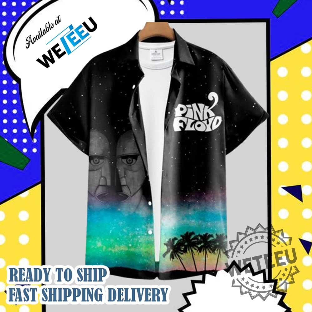 Pink Floyd Dark Side Of The Moon Special Edition Hawaiian Shirt 4 Pink Floyd Dark Side of the Moon Special Edition Hawaiian Shirt