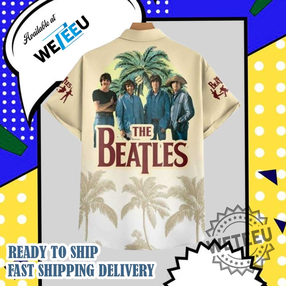 The Beatles Mad Day Out Special Hawaiian Shirt 5 The Beatles Mad Day Out Special Hawaiian Shirt