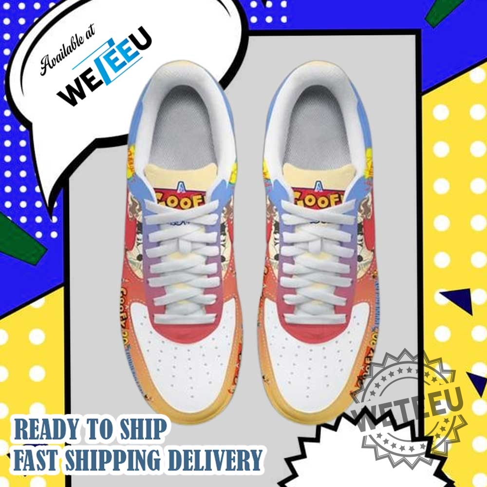 A Goofy Movie 30Th Anniversary Nike Air Force 1 Shoes 4 A Goofy Movie 30th Anniversary Nike Air Force 1 Shoes