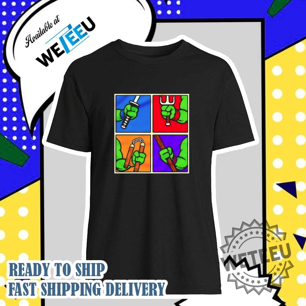 Teenage Mutant Ninja Turtles Ninja Weapons Shirt