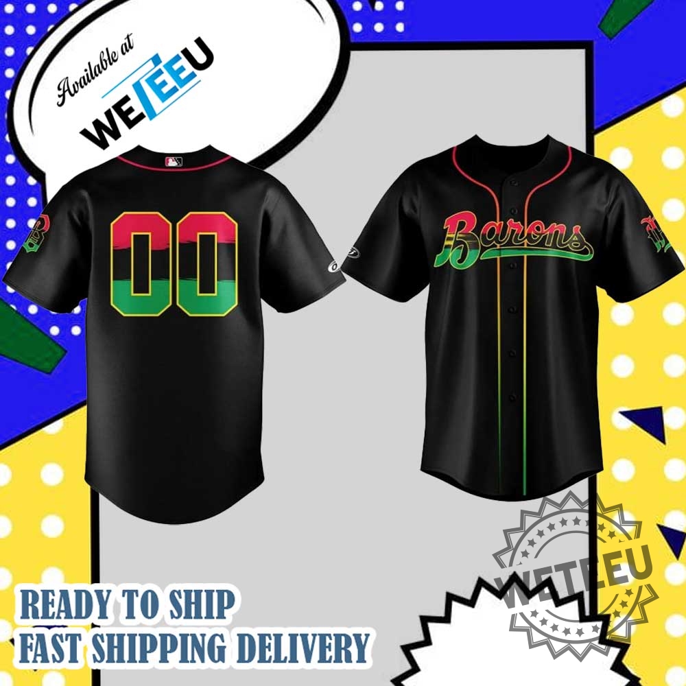 Birmingham Barons X 2025 Juneteenth Day Baseball Jersey