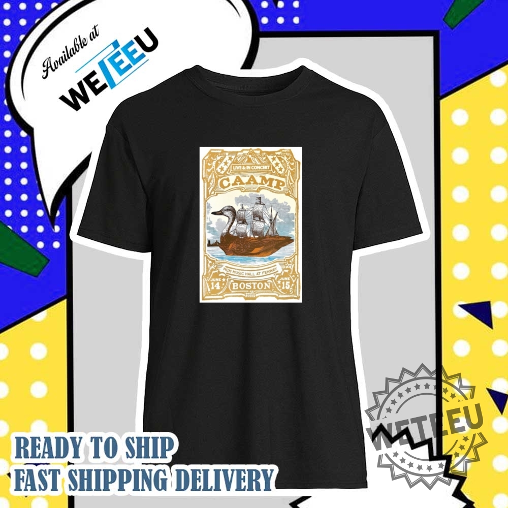 "Top 5 Must-Have Baseball Jerseys and Shirts for 2025" 17 Caamp Mgm Music Hall At Fenway Boston Ma Event 2025 Poster Shirt