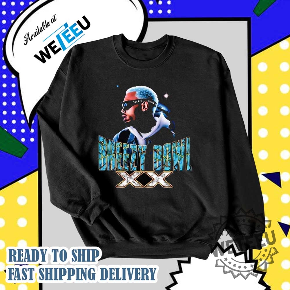 Chris Brown Breezy Bowl Xx Futurism Ss Two Sided Shirt 4 Chris Brown Breezy Bowl XX Futurism SS Two Sided Shirt
