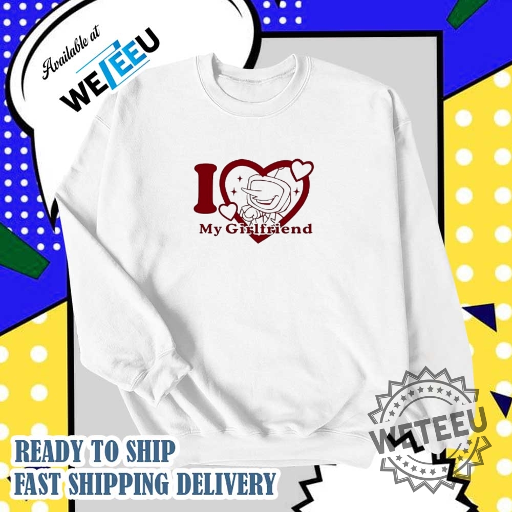 I Love Mr. Tenna My Girlfriend Shirt 6 I Love Mr. Tenna my girlfriend shirt