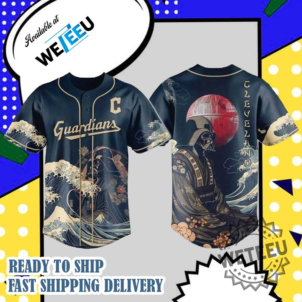Cleveland Guardians Darth Vader Mlb Japan Edition Baseball Jersey