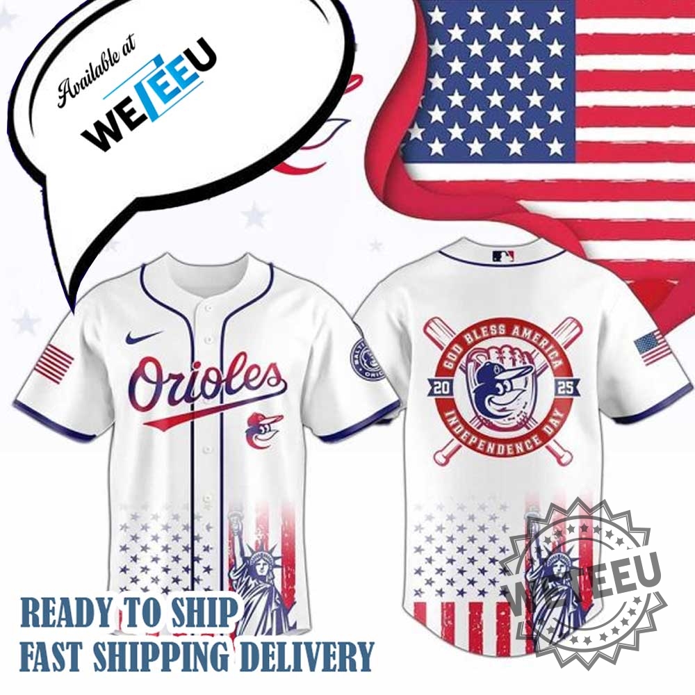 Baltimore Orioles America Independence Day 2025 Baseball Jersey 3 Baltimore Orioles America Independence Day 2025 Baseball Jersey