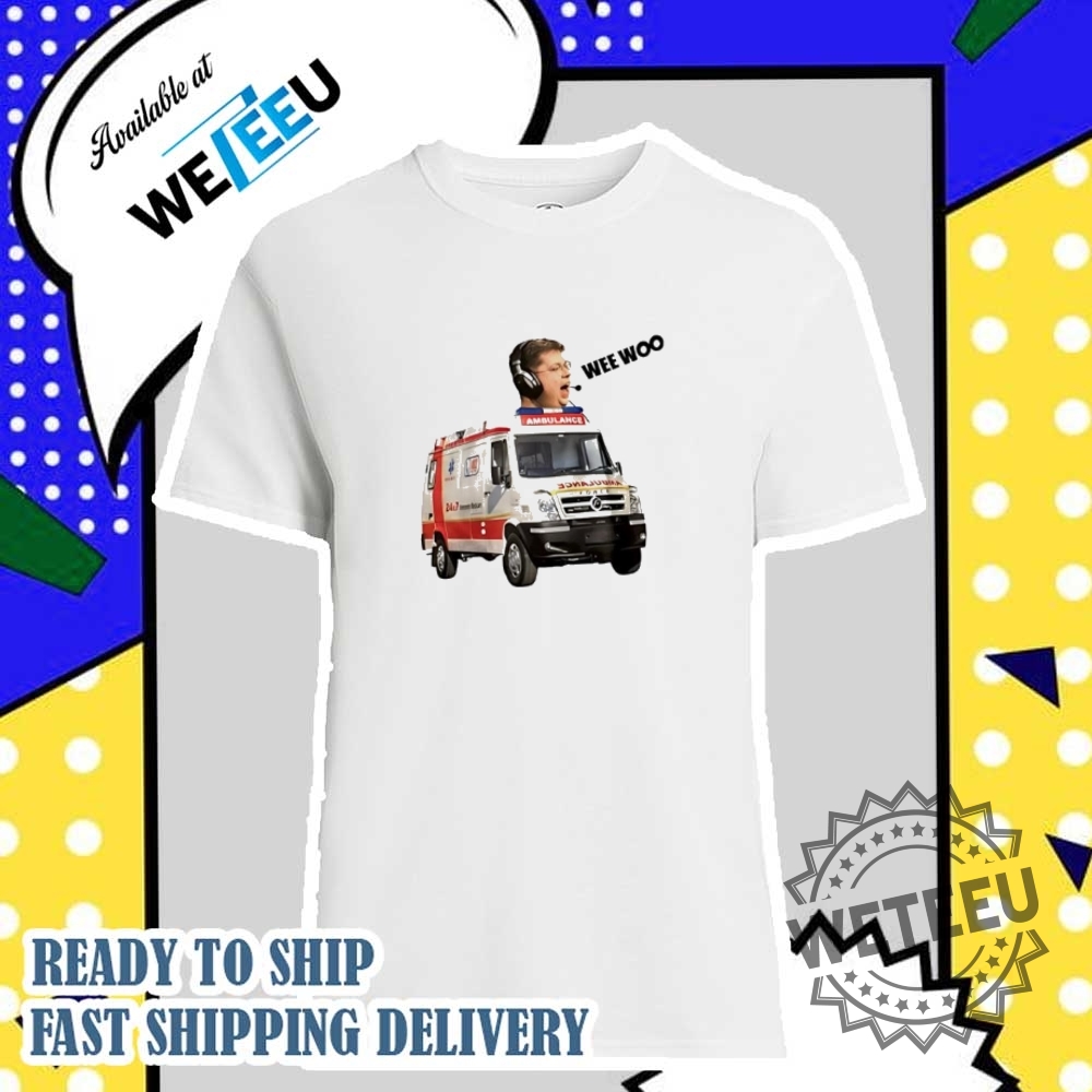 Finn Andersen Karrigan Ambulance Wee Woo Shirt