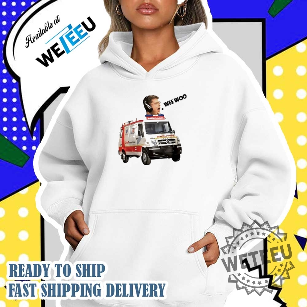 Finn Andersen Karrigan Ambulance Wee Woo Shirt 5 Finn Andersen Karrigan Ambulance Wee Woo shirt