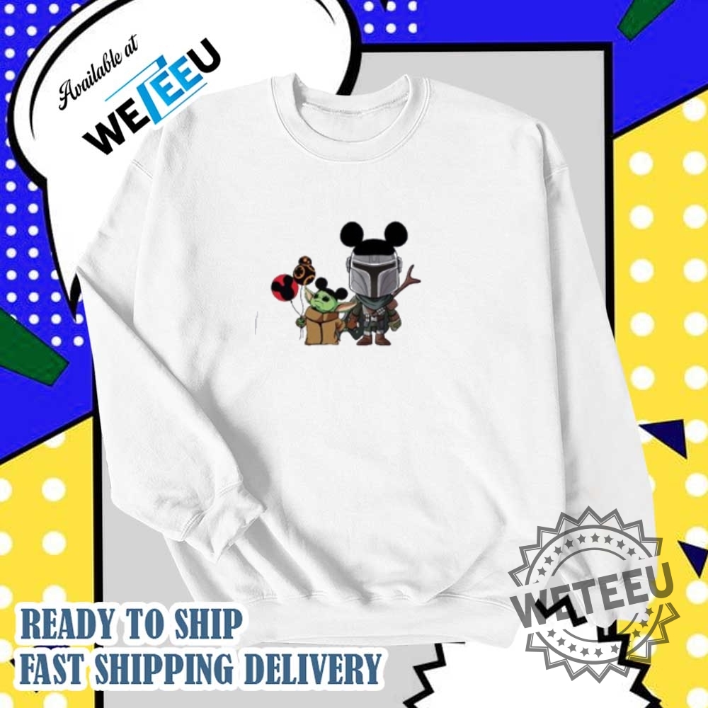 Baby Yoda The Mandalorian Star Wars Tshirt 6 Baby Yoda The Mandalorian Star Wars T-Shirt