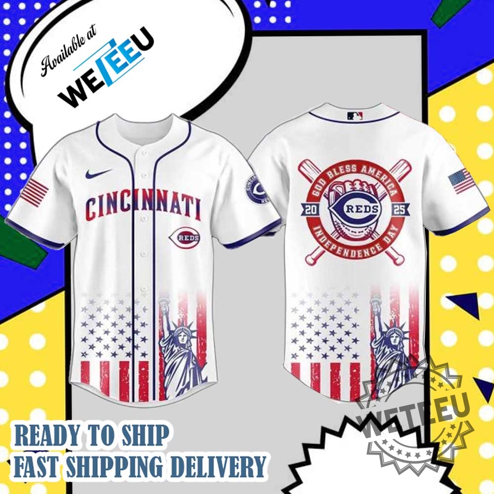"Top 5 Must-Have Limited Edition Baseball Jerseys to Collect Now" 4 Cincinnati Reds America Independence Day 2025 Baseball Jersey