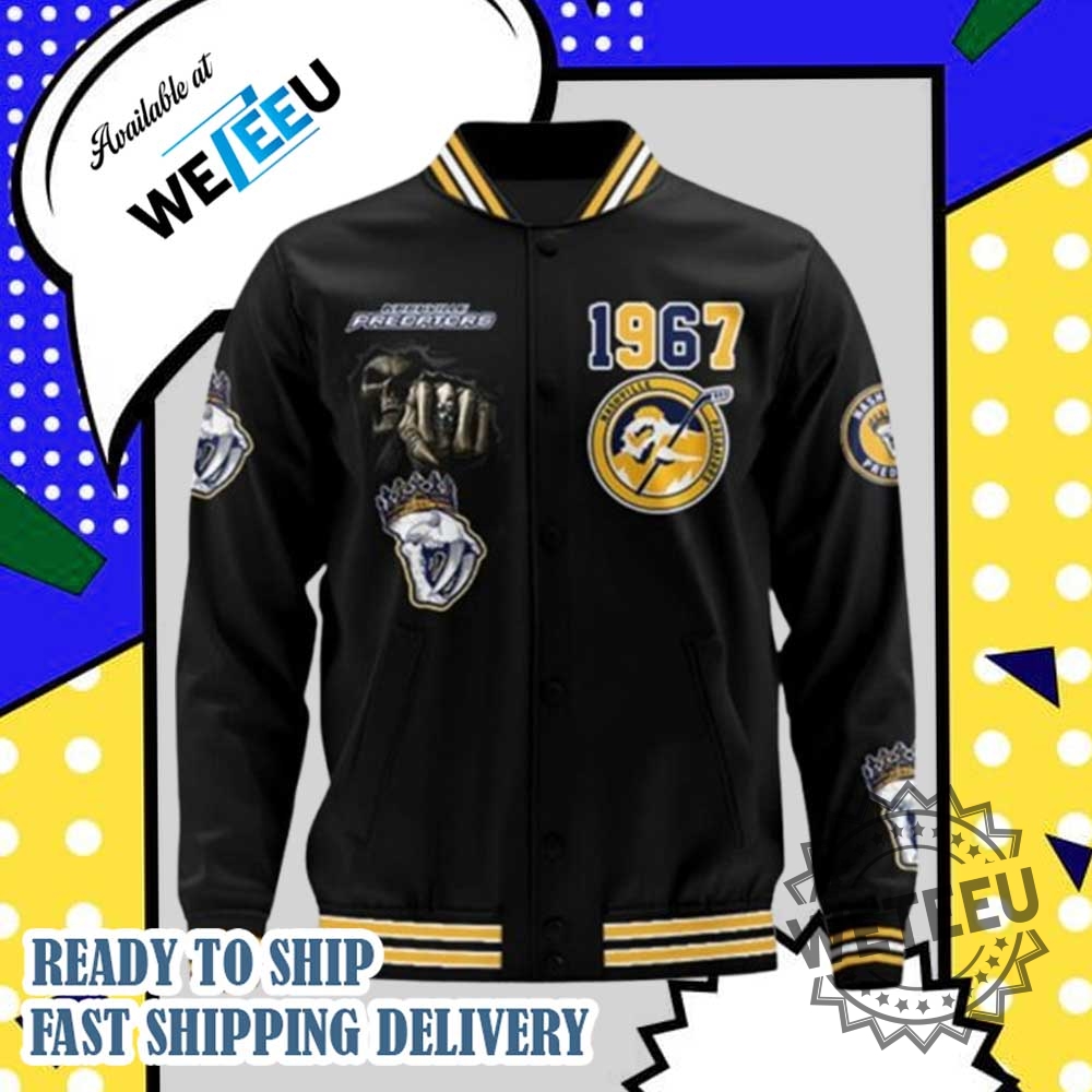 Nashville Predators Jelly Roll Night Limited Baseball Jacket 5 Nashville Predators Jelly Roll Night Limited Baseball Jacket
