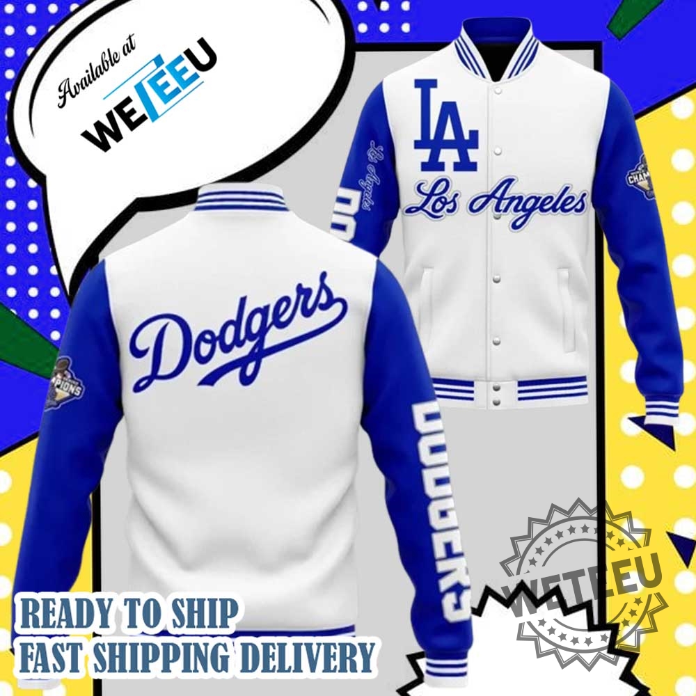 "Top 5 Exclusive Baseball Jackets for 2025 You Must Own" 5 Los Angeles Dodgers World Series Champions 2025 Blue White Baseball Jacket