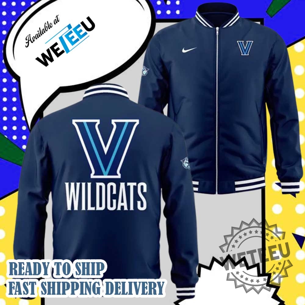 "Top 5 Exclusive Baseball Jackets for 2025 You Must Own" 6 Villanova Wildcats University 2025 Edition Bomber Jacket
