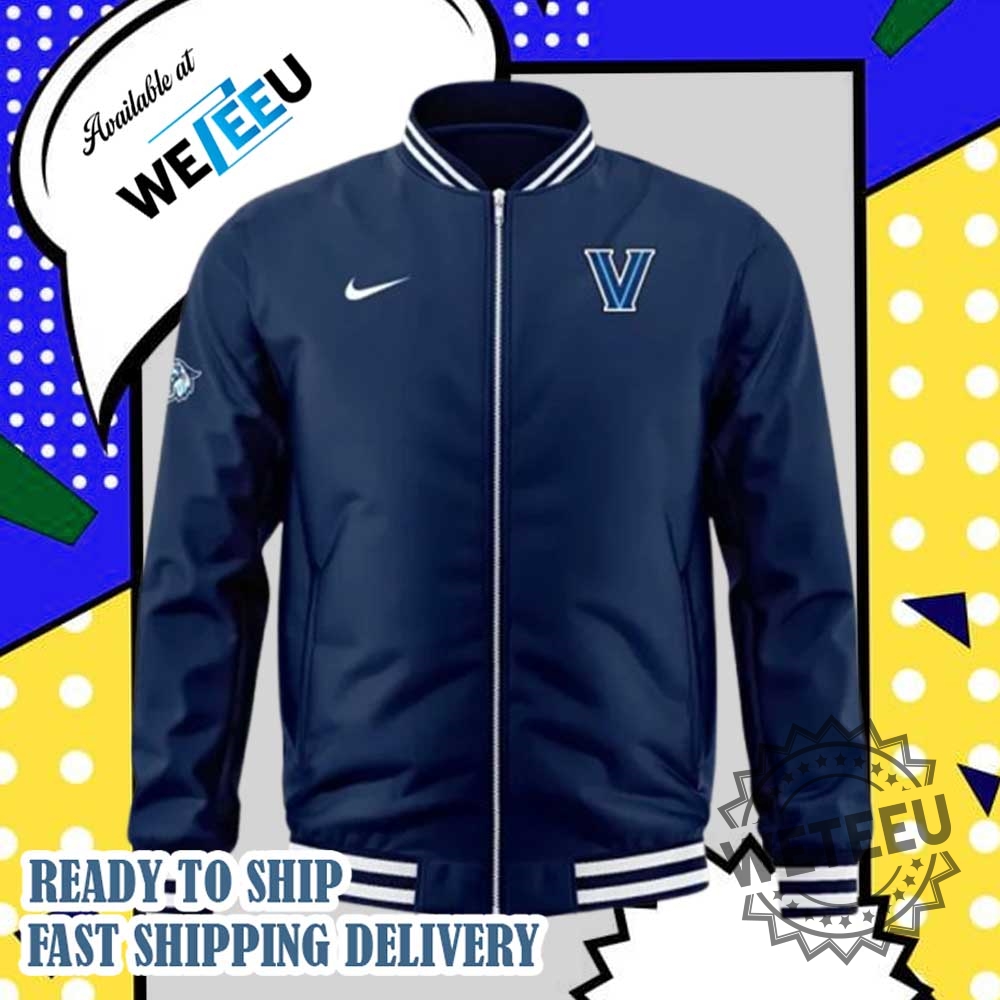Villanova Wildcats University 2025 Edition Bomber Jacket 4 Villanova Wildcats University 2025 Edition Bomber Jacket