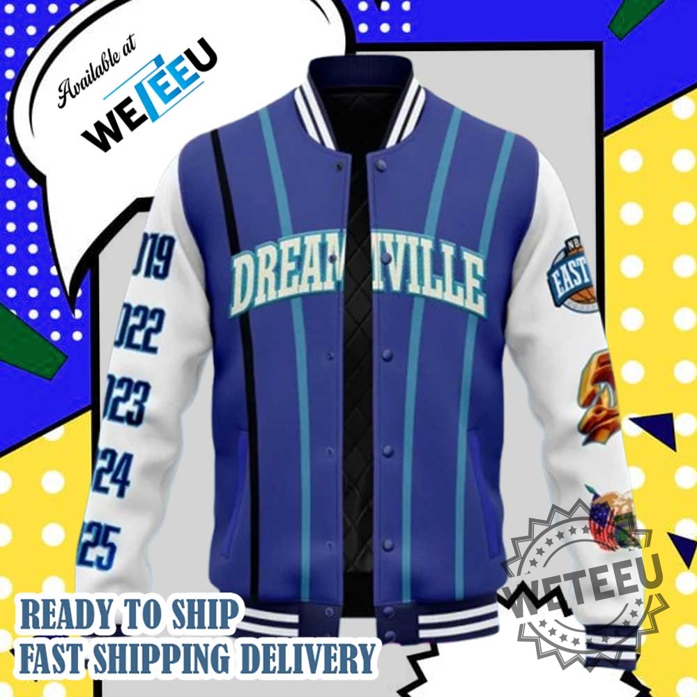 Charlotte Hornets Dreamville Special Edition Varsity Jacket 5 Charlotte Hornets Dreamville Special Edition Varsity Jacket