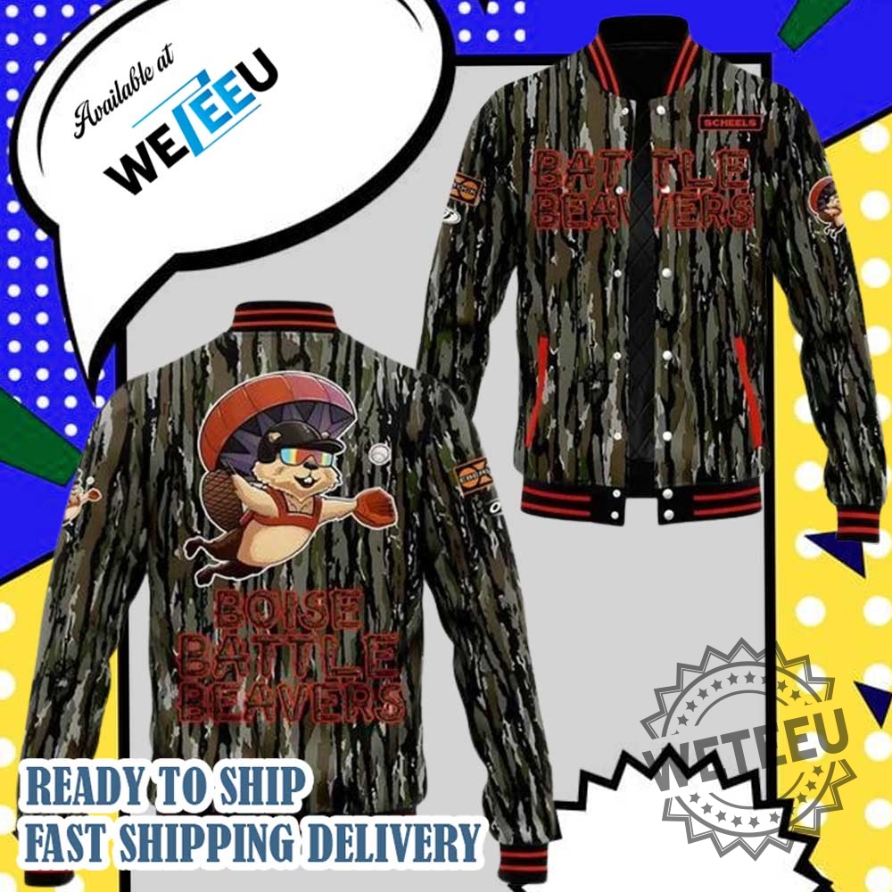 "Top 5 Exclusive Baseball Jackets for 2025 You Must Own" 21 Boise Battle Beavers Onenightonly Camo Limited Varsity Jacket