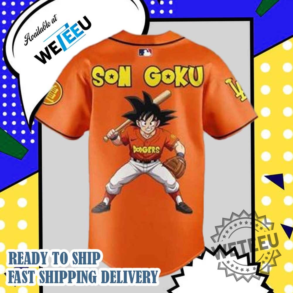 Dragon Ball Night 2025 Los Angeles Dodgers Baseball Jersey 5 Dragon Ball Night 2025 Los Angeles Dodgers Baseball Jersey