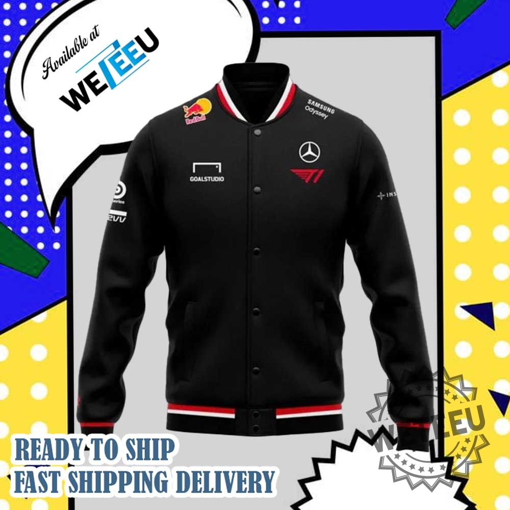 Personalized 2025 T1 Msi Uniform Baseball Jacket Custom Esports Team Gear 4 Personalized 2025 T1 MSI Uniform Baseball Jacket – Custom Esports Team Gear