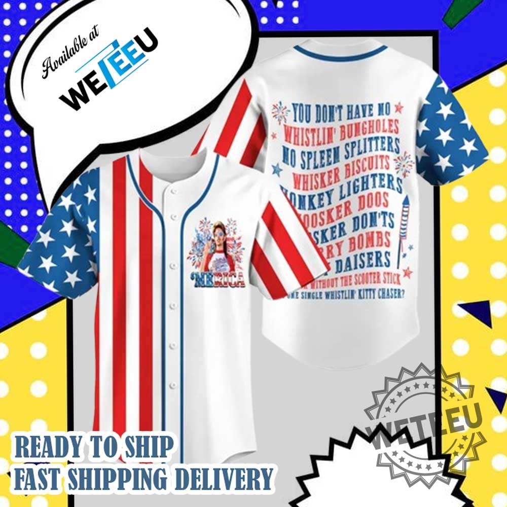 Merica Joe Dirt 4Th Of July Jersey Shirt 2025