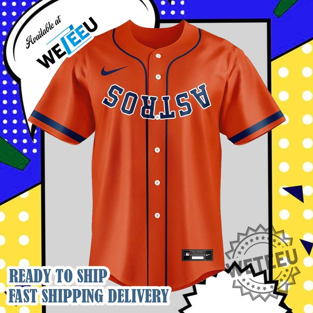 Houston Astros X Stranger Things Night 2025 Limited Baseball Jersey 4 Houston Astros x Stranger Things Night 2025 Limited Baseball Jersey