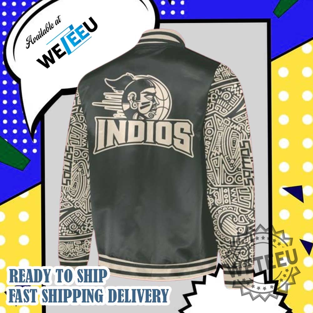 Indios De Mayagüez Bsn 2025 Baseball Jacket 4 Indios de Mayagüez BSN 2025 Baseball Jacket
