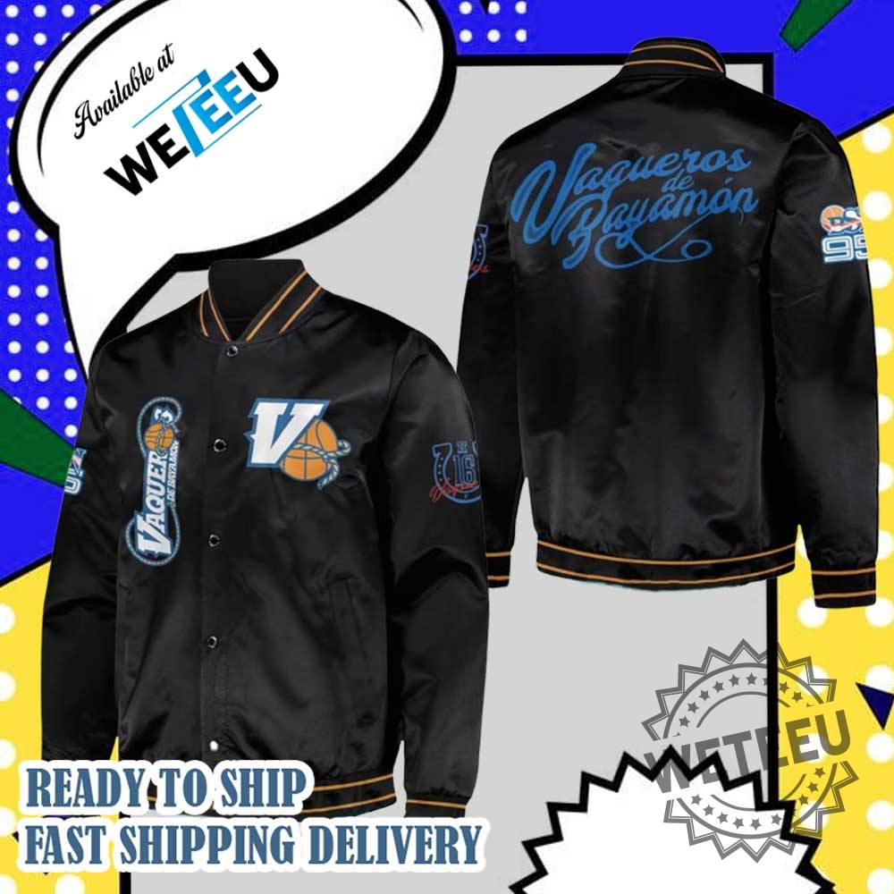 "Top 5 Must-Have Baseball Jackets for Sports and Fashion Lovers" 5 Vaqueros De Bayamón Bsn 2025 Black Bomber Jacket