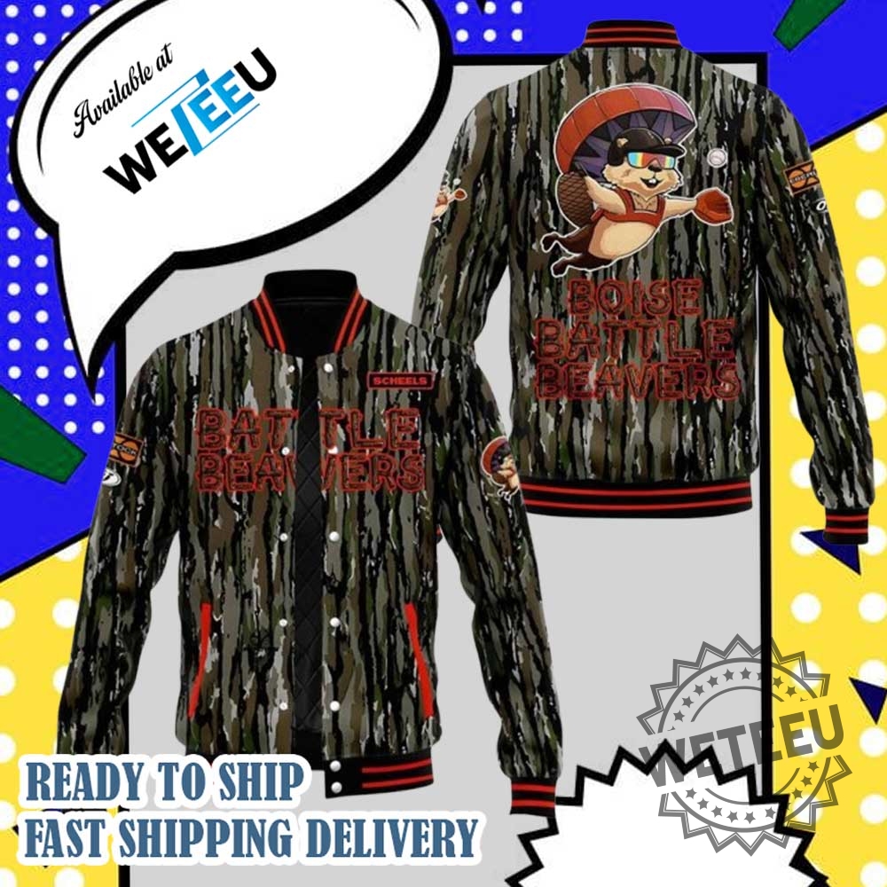 "Top 5 Must-Have Baseball Jackets for Sports and Fashion Lovers" 10 Boise Battle Beavers Baseball Special Camo Baseball Jacket