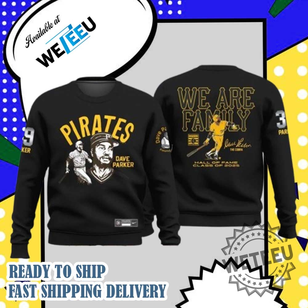 "Top 5 Must-Have Baseball Jackets for Sports and Fashion Lovers" 16 Dave Parker We Are Family Hall Of Fame Class Of 2025 Black Shirt