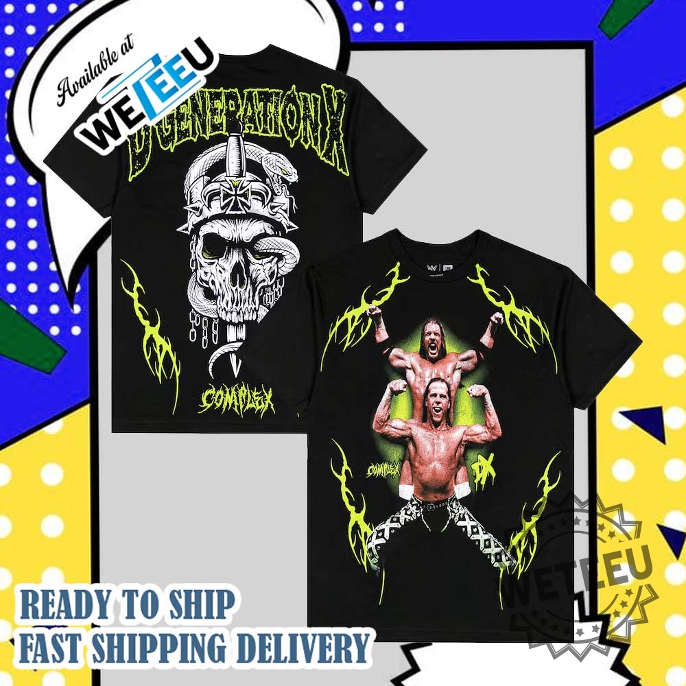 "Top 5 Must-Have Baseball Jackets for Sports and Fashion Lovers" 18 Wwe X Complex Dgeneration X Black Tshirt
