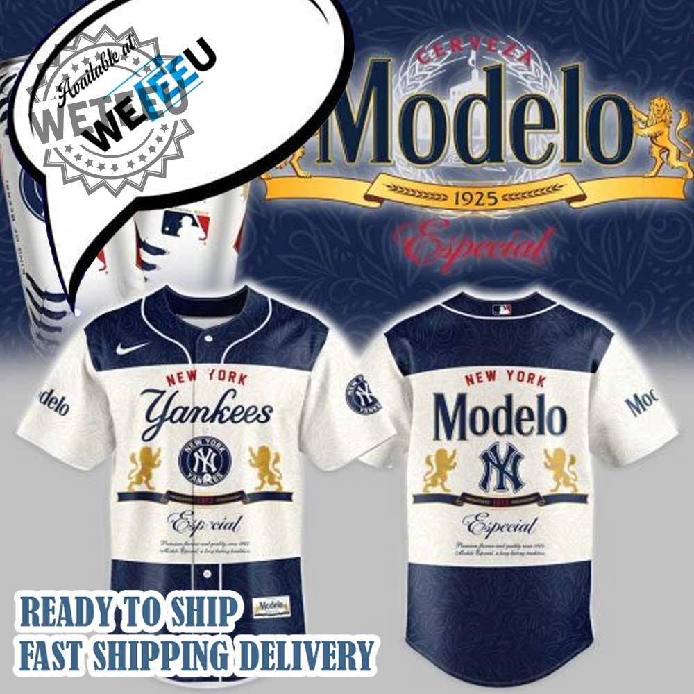 New York Yankees X Modelo 2025 Baseball Jersey 4 New York Yankees x Modelo 2025 Baseball Jersey