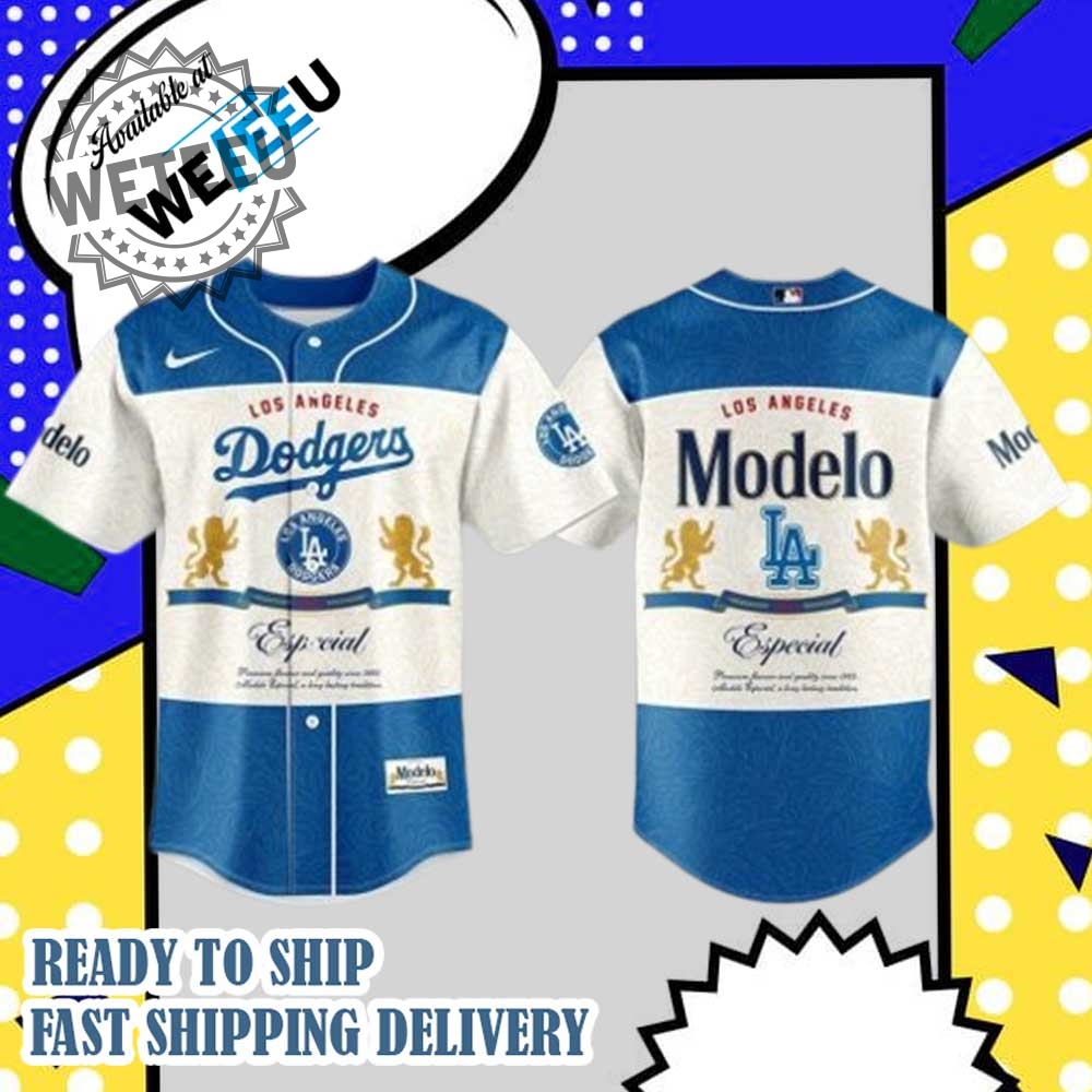 "Top 2025 MLB & NBA Team Jerseys: Yankees, Dodgers, Padres, More!" 3 Los Angeles Dodgers X Modelo 2025 Personalized Baseball Jersey